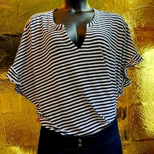 Shirt and blue pants